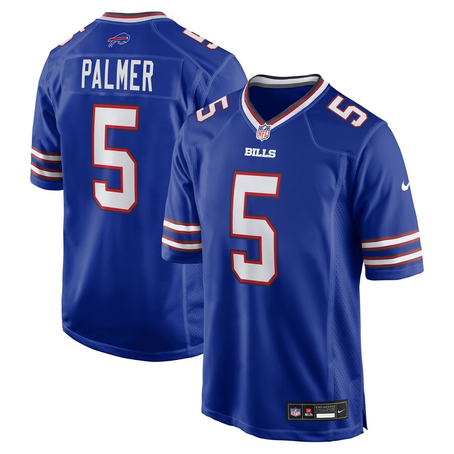 Men's Buffalo Bills Josh Palmer Nike Royal Team Game Jersey - Puhuasuan