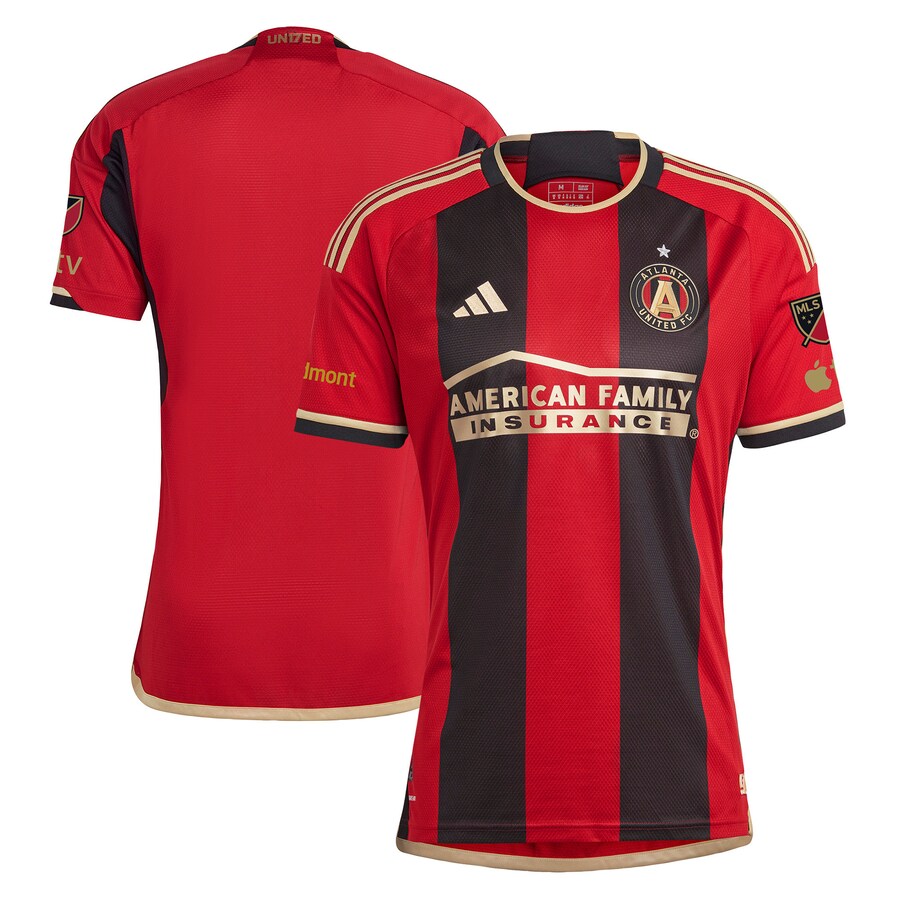Men's Atlanta United FC adidas Black 2023 The 17s' Kit Authentic Jersey - Puhuasuan