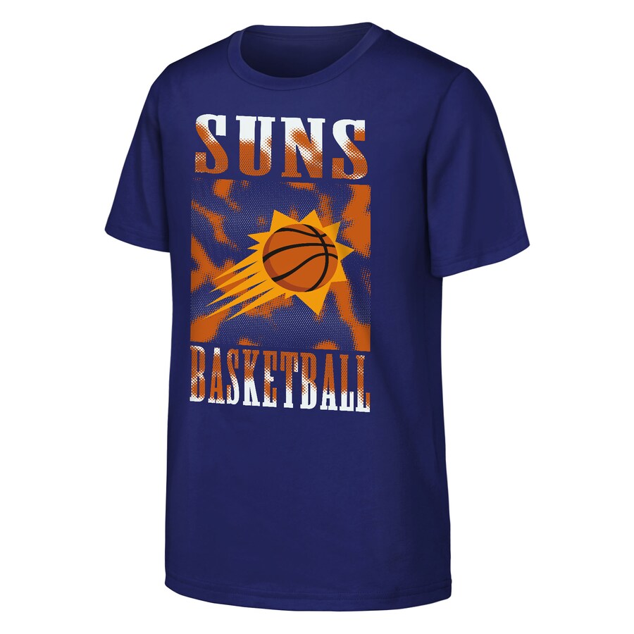 Youth Phoenix Suns  Purple Garage Hero T-Shirt - Puhuasuan
