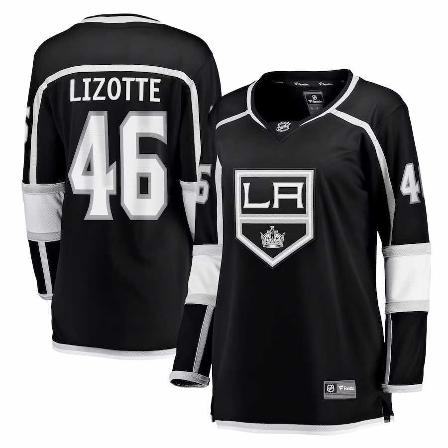 Women's Los Angeles Kings Blake Lizotte Fanatics Black Home Breakaway Player Jersey - Puhuasuan