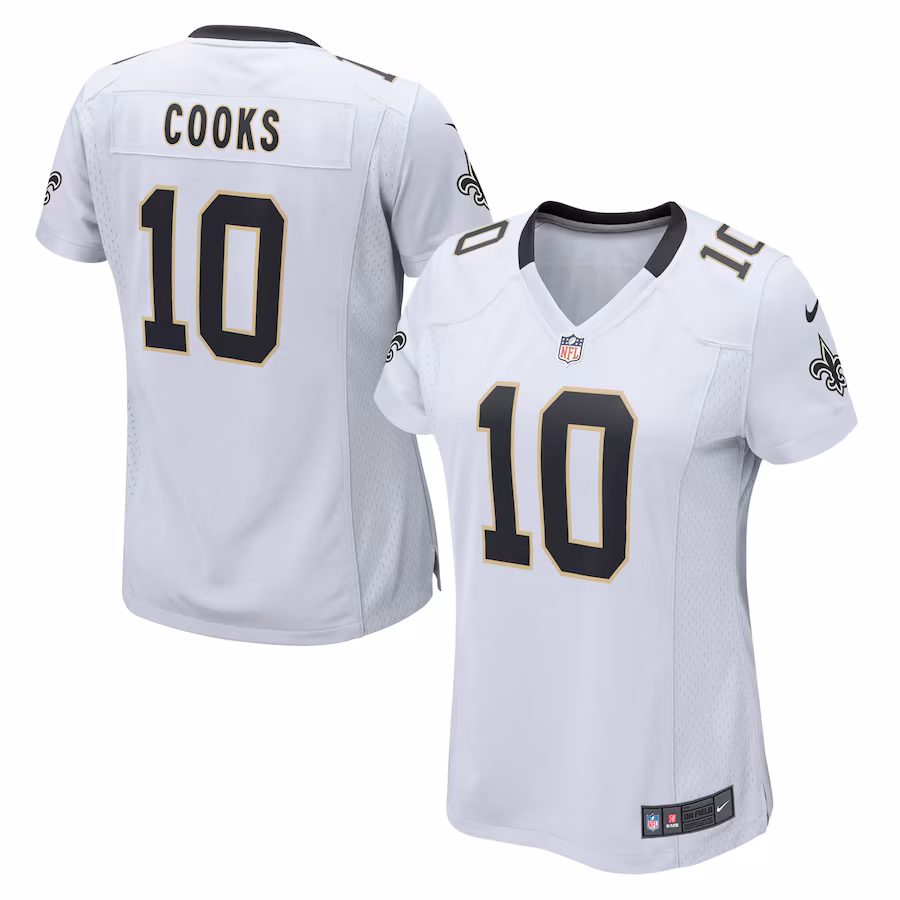 Womens New Orleans Saints Brandin Cooks Nike White Game Jersey - Puhuasuan