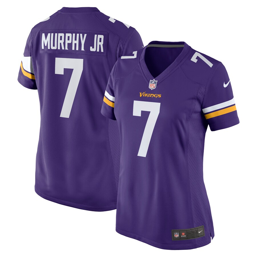 Women's Minnesota Vikings Byron Murphy Jr. Nike Purple Game Jersey - Puhuasuan