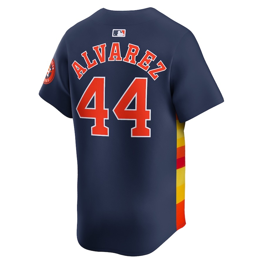 Men's Houston Astros Yordan Alvarez Nike Navy Alternate Limited Player Jersey - Puhuasuan
