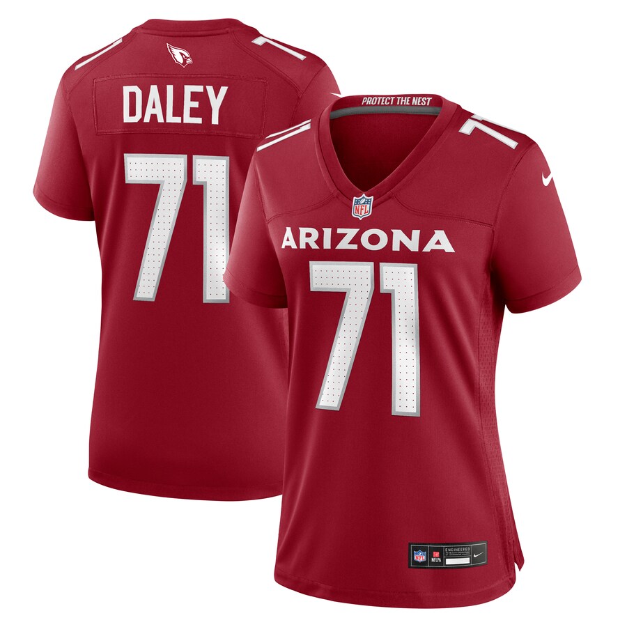 Women's Arizona Cardinals Dennis Daley Nike Cardinal Nike Women's Team Color Jersey - Puhuasuan