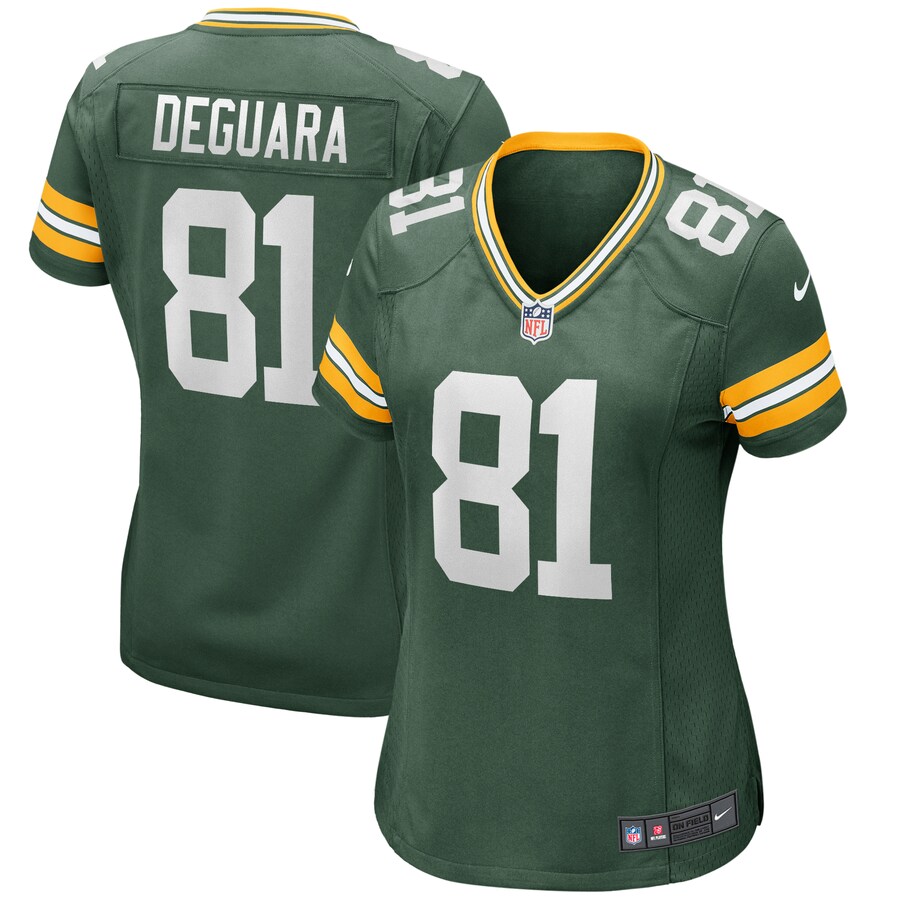 Women's Green Bay Packers Josiah Deguara Nike Green Game Jersey - Puhuasuan