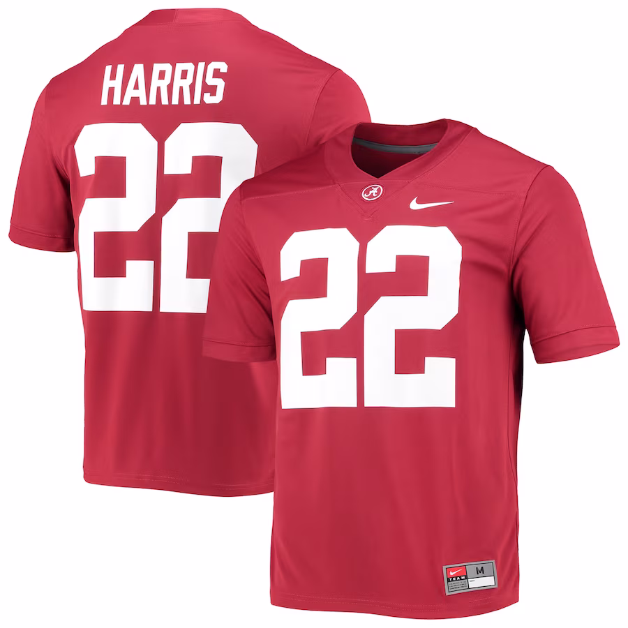 Najee Harris Alabama Crimson Tide Nike 2021 Draft Class Game Jersey - Crimson - Puhuasuan