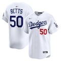 Men's Los Angeles Dodgers Mookie Betts Nike White Home Limited Player Jersey - Puhuasuan