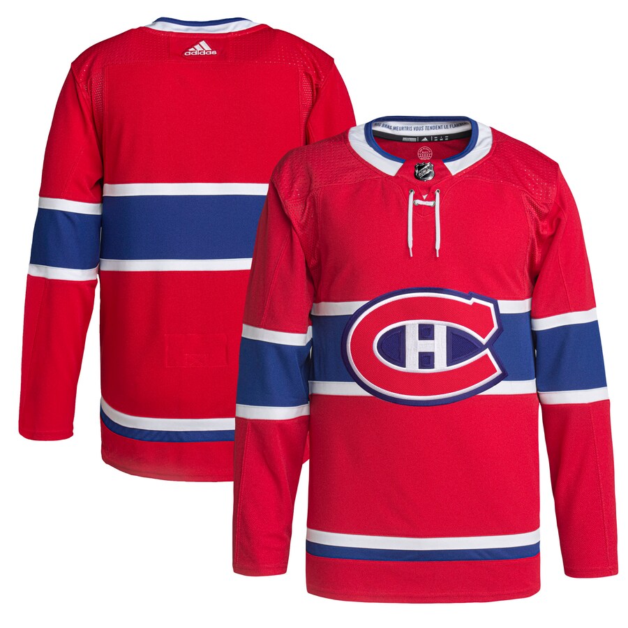 Men's Montreal Canadiens adidas Red Home Primegreen Authentic Pro Jersey - Puhuasuan