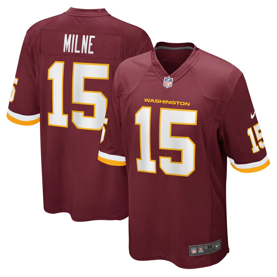 Men's Washington Football Team Dax Milne Nike Burgundy Player Game Jersey - Puhuasuan