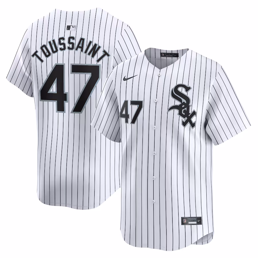 Men's Chicago White Sox Touki Toussaint Nike White Home Limited Player Jersey - Puhuasuan