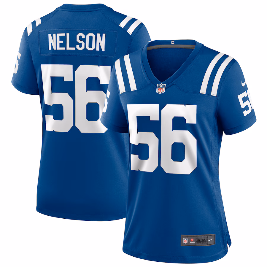 Women's Indianapolis Colts Quenton Nelson Nike Royal Player Game Jersey - Puhuasuan