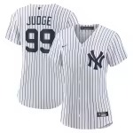 Women's New York Yankees Aaron Judge Nike White Home Replica Player Jersey - Puhuasuan