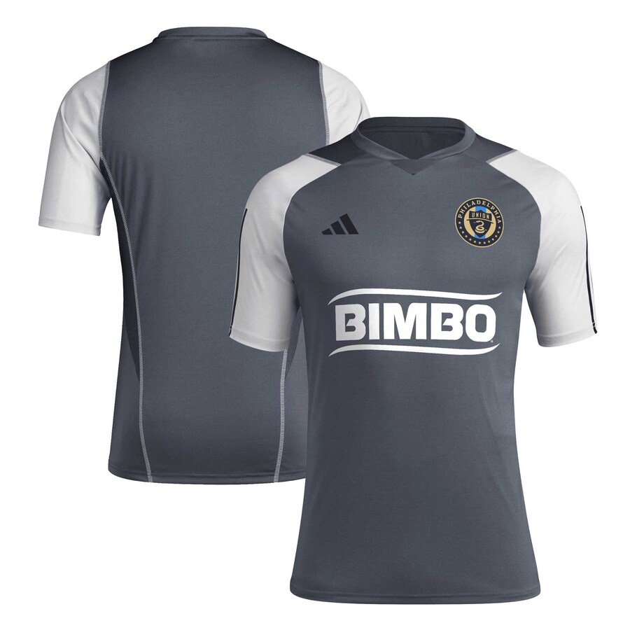 Men's Philadelphia Union adidas Gray 2024 AEROREADY Training Jersey - Puhuasuan