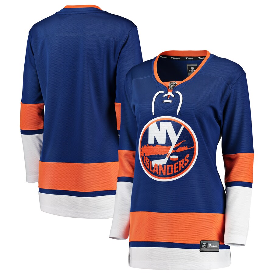 Women's New York Islanders Fanatics Branded Blue Breakaway Home Jersey - Puhuasuan