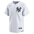 Men's New York Yankees Nike White Home Limited Custom Jersey - Puhuasuan
