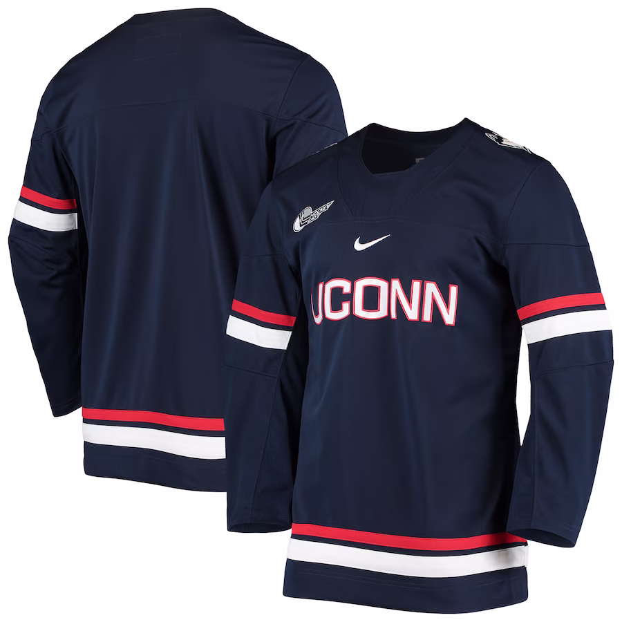 UConn Huskies Nike Replica Hockey Jersey - Navy - Puhuasuan
