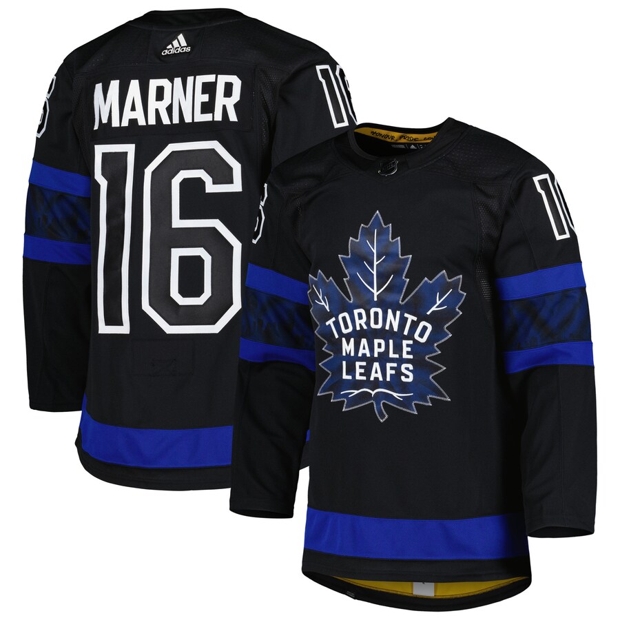 Men's Toronto Maple Leafs Mitch Marner adidas Black  Primegreen Authentic Pro Player Jersey - Puhuasuan