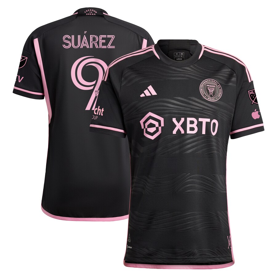 Men's Inter Miami CF Luis Suárez adidas Black 2023 La Noche Authentic Player Jersey - Puhuasuan