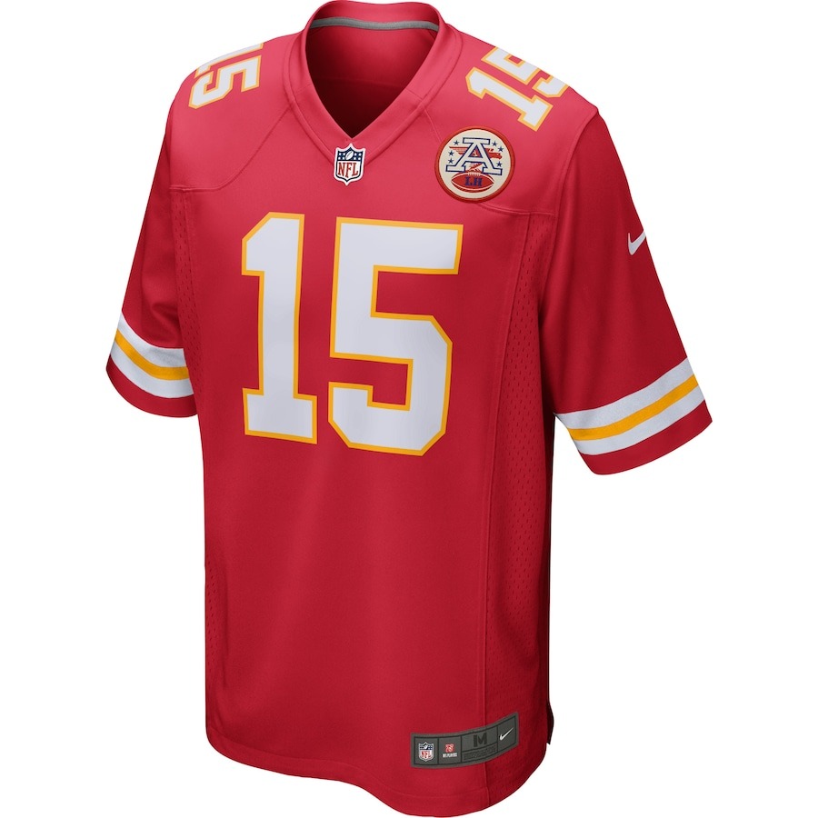 Youth Kansas City Chiefs Patrick Mahomes Nike Red Game Jersey - Puhuasuan