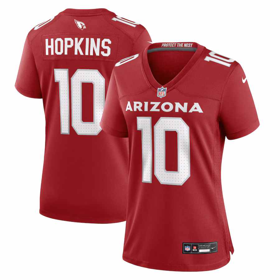 Women's Arizona Cardinals DeAndre Hopkins Nike Cardinal Player Jersey - Puhuasuan