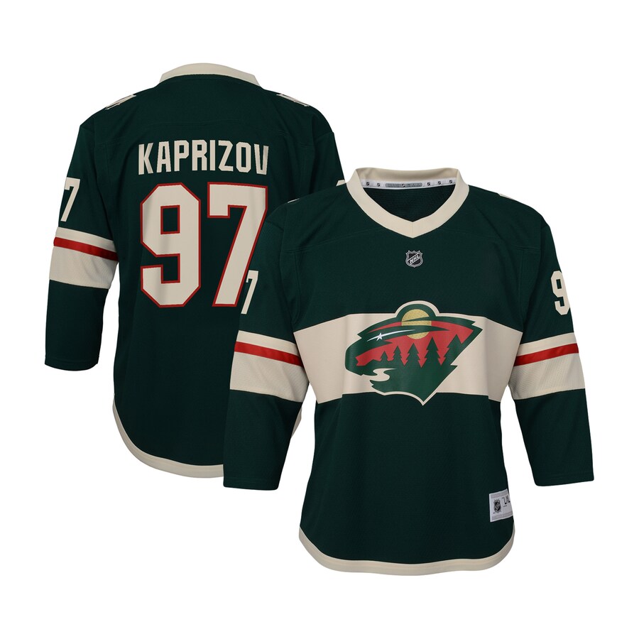 Youth Minnesota Wild Kirill Kaprizov Green Home Replica Player Jersey - Puhuasuan