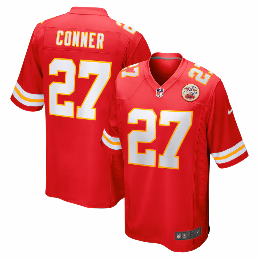 Men's Kansas City Chiefs Chamarri Conner Nike Red Game Jersey - Puhuasuan