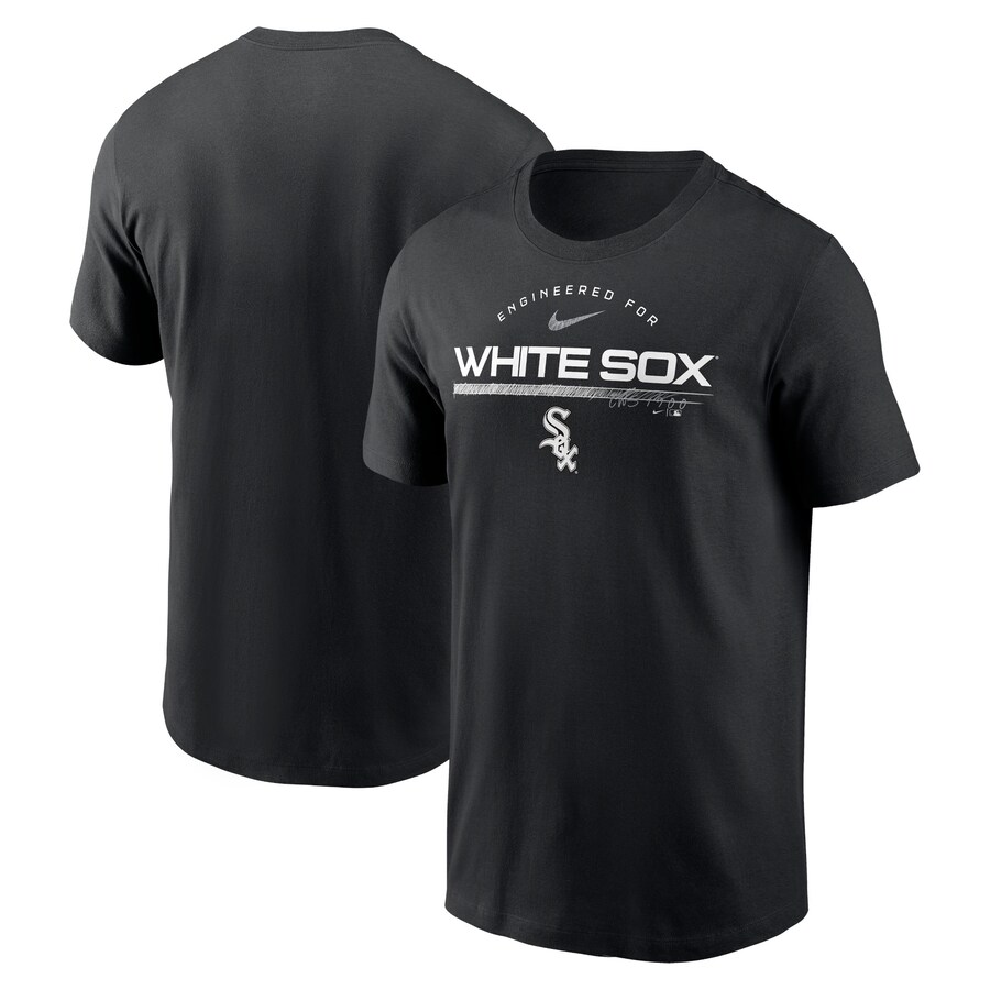 Men's Chicago White Sox Nike Black Team Engineered Performance T-Shirt - Puhuasuan