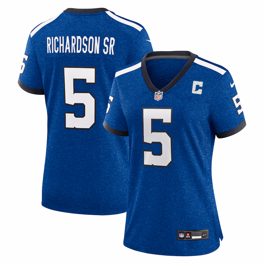 Women's Indianapolis Colts Anthony Richardson Sr. Nike Royal Alternate Indiana Nights Game Jersey - Puhuasuan