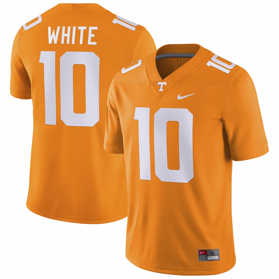 Squirrel White Tennessee Volunteers Nike Player Game Jersey - Tennessee Orange - Puhuasuan