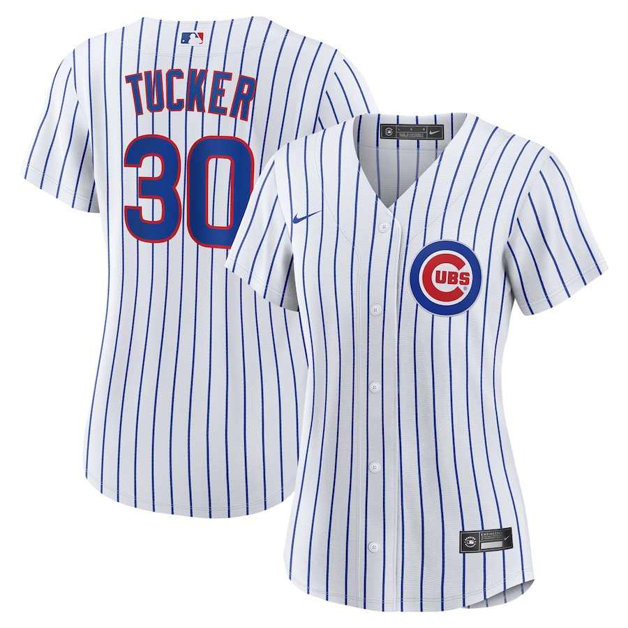 Women's Chicago Cubs Kyle Tucker Nike White Home Replica Player Jersey - Puhuasuan