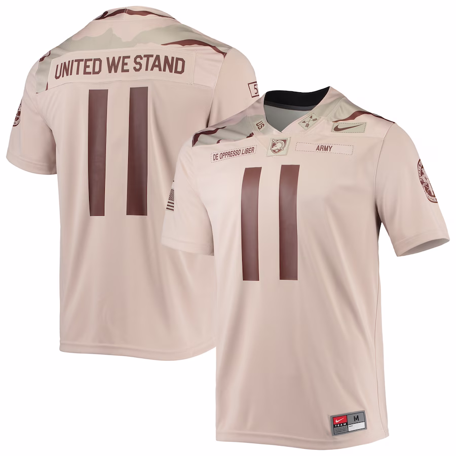 #11 Army Black Knights Nike Rivalry Special Game Jersey - Oatmeal - Puhuasuan