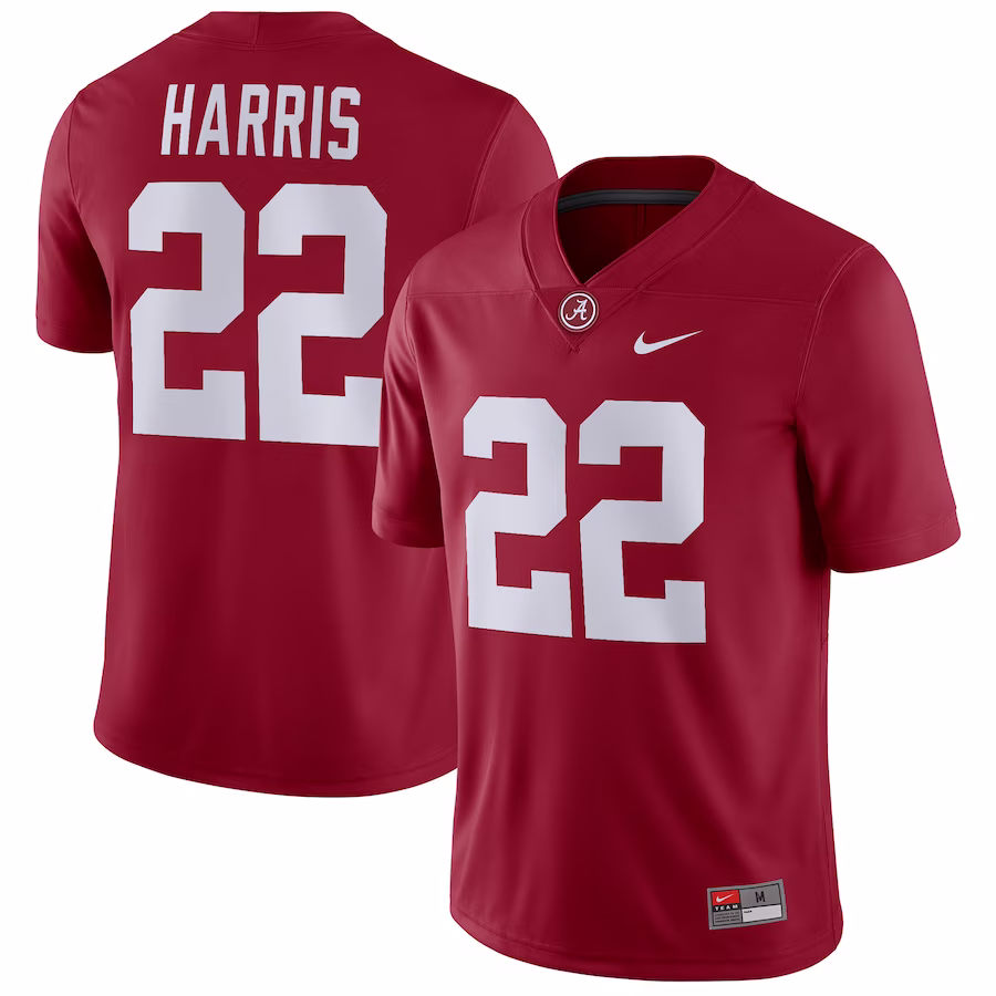 Najee Harris Alabama Crimson Tide Nike Player Game Jersey - Crimson - Puhuasuan