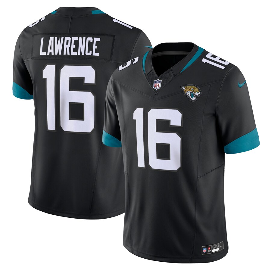 Men's Jacksonville Jaguars Trevor Lawrence Nike Black Vapor F.U.S.E. Limited Jersey - Puhuasuan