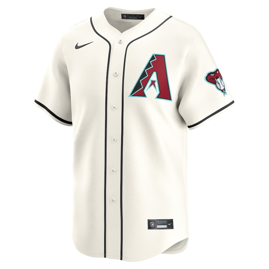 Men's Arizona Diamondbacks Corbin Carroll Nike White Home Limited Player Jersey - Puhuasuan
