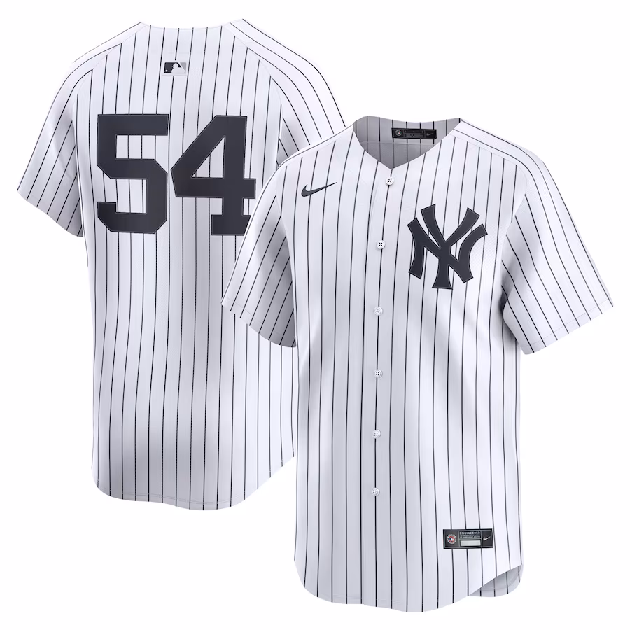 Men's New York Yankees Max Fried Nike White Home Limited Player Jersey - Puhuasuan