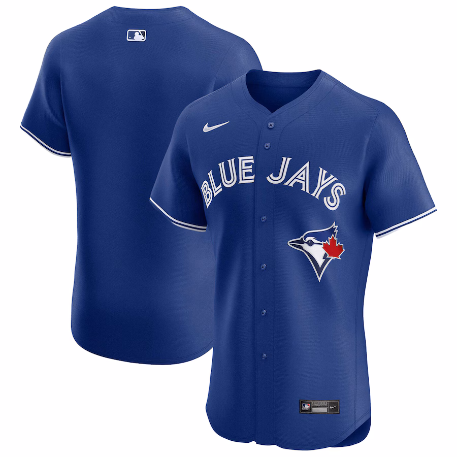 Men's Toronto Blue Jays Nike Royal Home Elite Jersey - Puhuasuan
