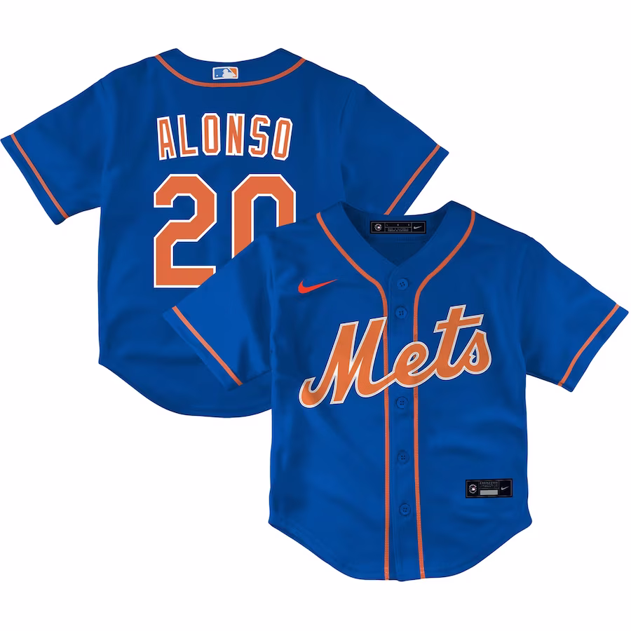 Toddler New York Mets Pete Alonso Nike Royal Alternate Replica Player Jersey - Puhuasuan