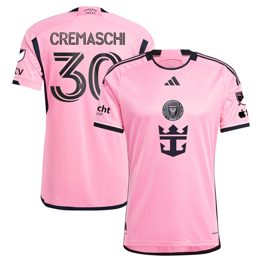 Men's Inter Miami CF Benjamin Cremaschi adidas Pink 2024 2getherness Authentic Player Jersey - Puhuasuan