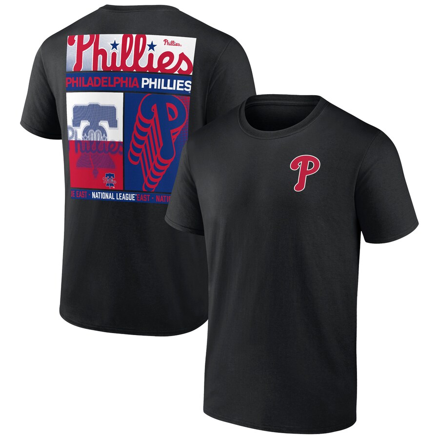 Men's Philadelphia Phillies Black In Good Graces T-Shirt - Puhuasuan