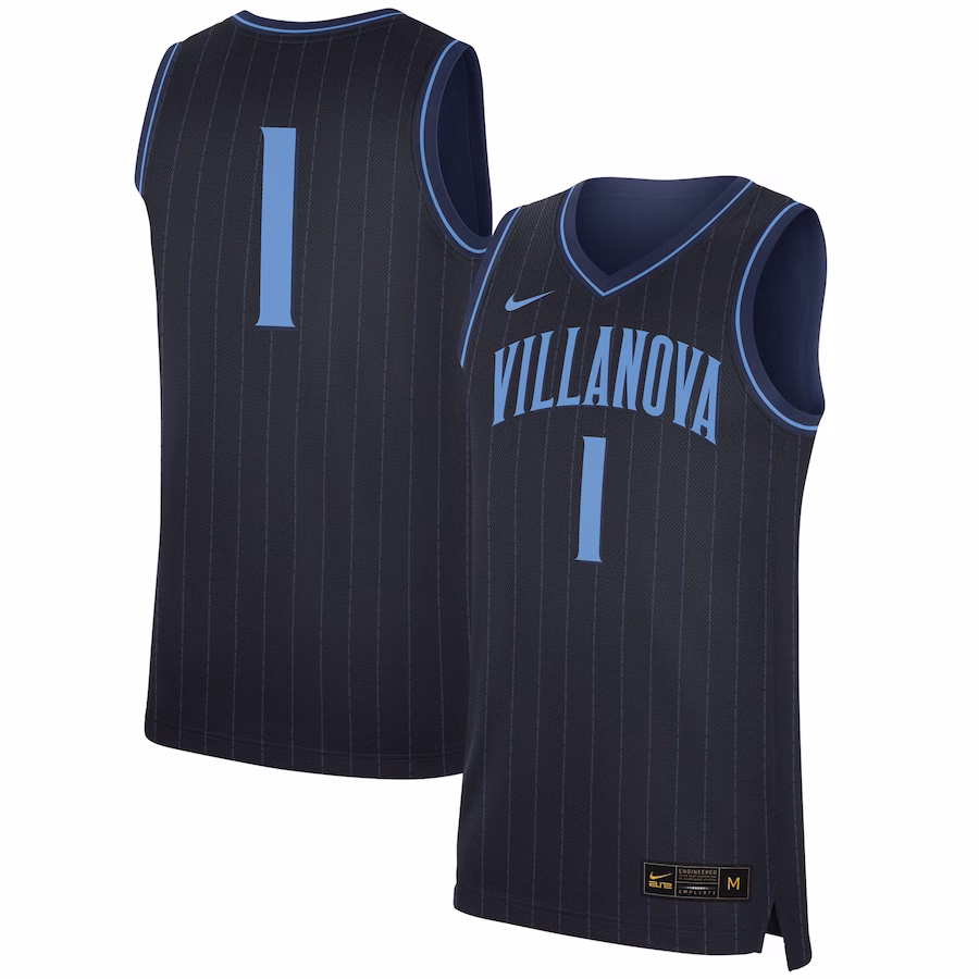 #1 Villanova Wildcats Nike Replica Jersey - Navy - Puhuasuan