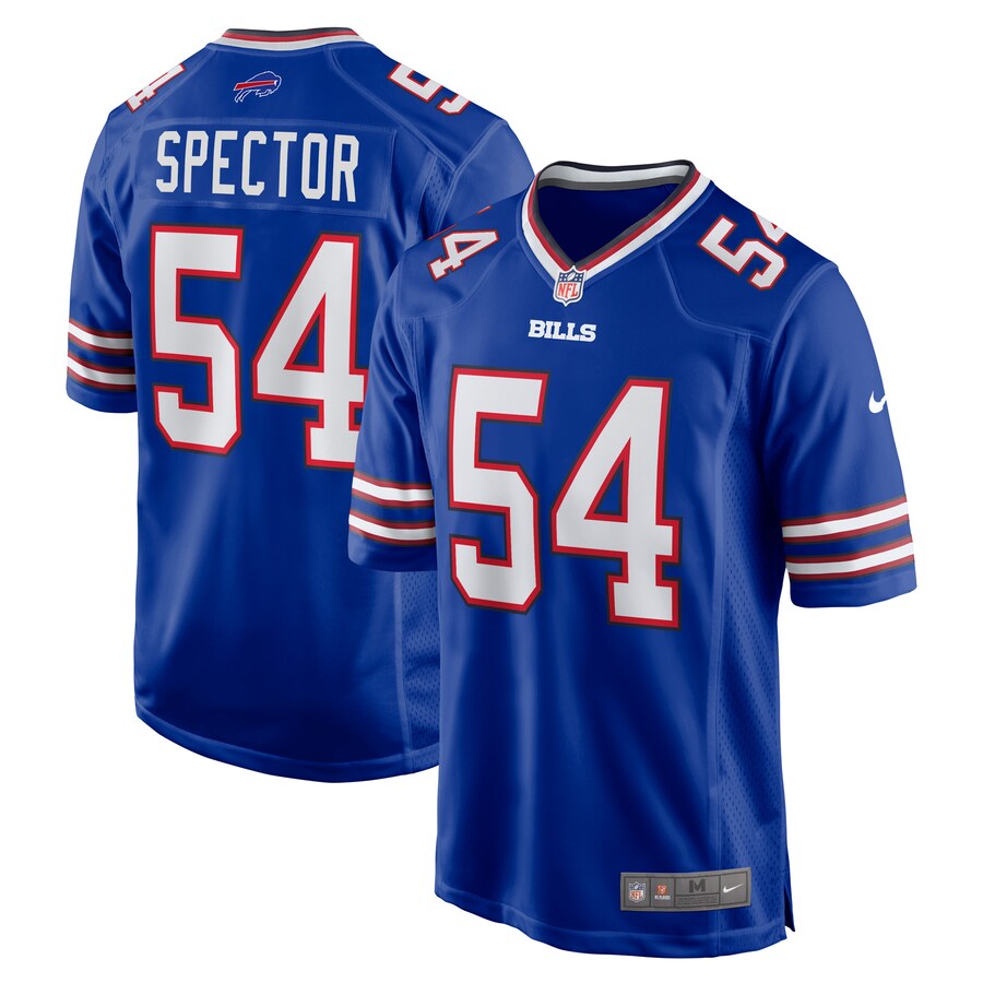 Men's Buffalo Bills Baylon Spector Nike Royal Game Jersey - Puhuasuan