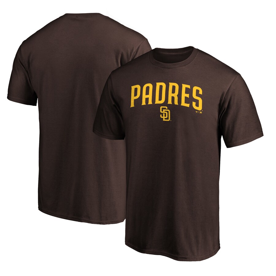 Men's San Diego Padres Brown Series Sweep T-Shirt - Puhuasuan