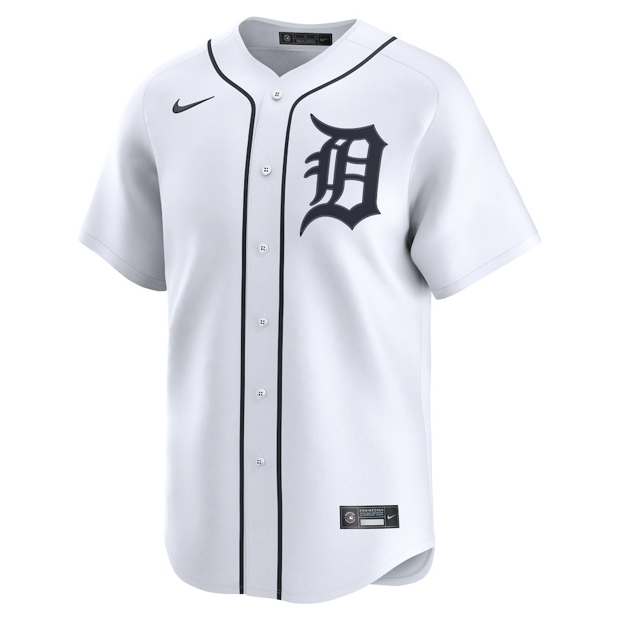 Youth Detroit Tigers Riley Greene Nike White Home Limited Player Jersey - Puhuasuan