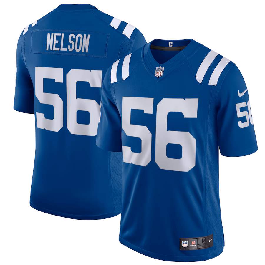 Men's Indianapolis Colts Quenton Nelson Nike Royal Vapor Limited Jersey - Puhuasuan