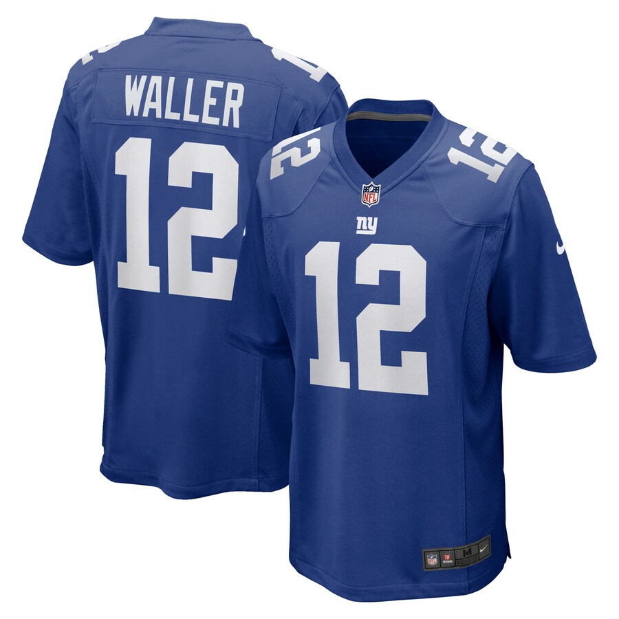 Men's New York Giants Darren Waller Nike Royal Game Jersey - Puhuasuan