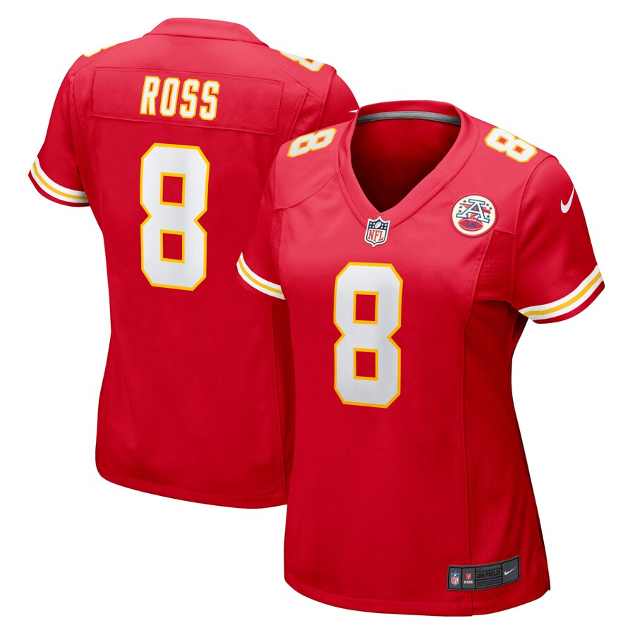 Women's Kansas City Chiefs Justyn Ross Nike Red Home Game Player Jersey - Puhuasuan