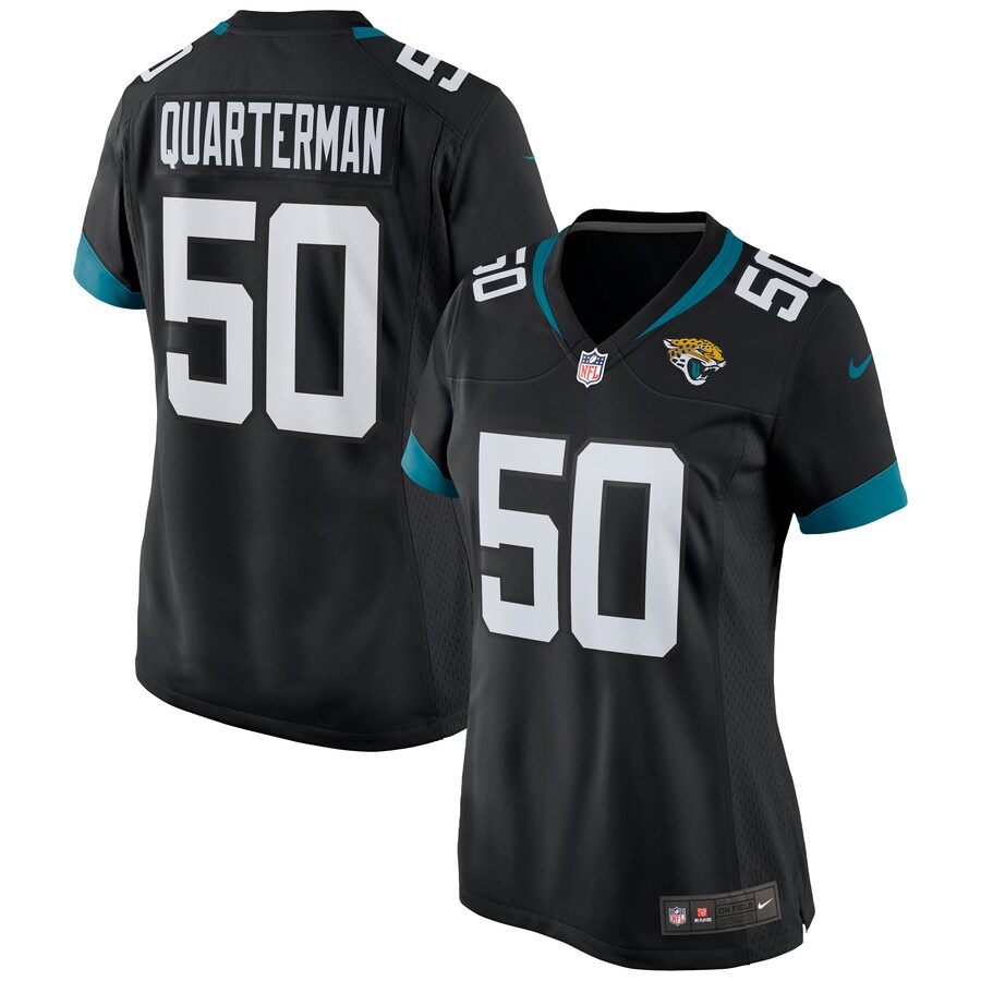 Women's Jacksonville Jaguars Shaquille Quarterman Nike Black Game Jersey - Puhuasuan