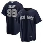 Men's New York Yankees Aaron Judge Nike Navy Alternate Replica Player Name Jersey - Puhuasuan