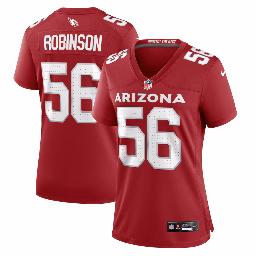 Women's Arizona Cardinals Darius Robinson Nike Cardinal Game Jersey - Puhuasuan