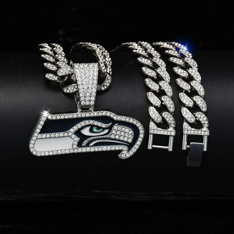 Seattle Seahawks Fan Necklace - Puhuasuan